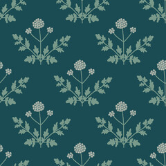 Seamless angelica pattern
