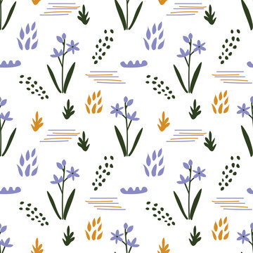 Seamless sping pattern