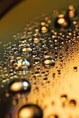 水滴が作る模様