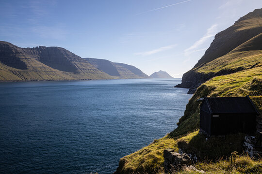 Title: Faroe Islands - Landscape - Aerial Photos - Nature