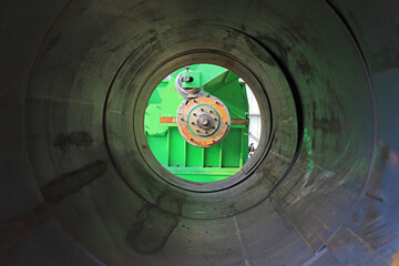 The strip production line is in a public rail company, North China