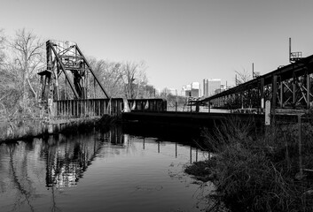 bridge in the morning