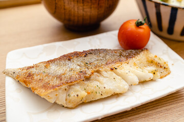 自炊　焼き魚　鱈