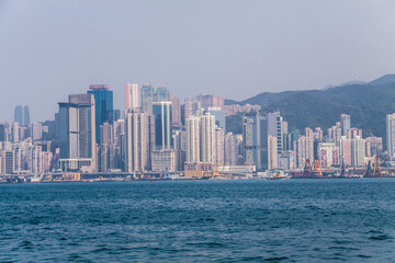 Fototapeta na wymiar summer travel images taken in Hong Kong.
