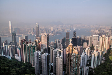 Fototapeta na wymiar summer travel images taken in Hong Kong.