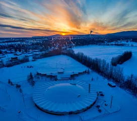 Photo sur Plexiglas Denali Alaska Aerial