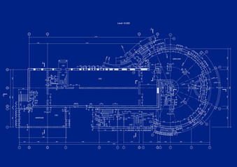 Write a blueprint architecture for building.