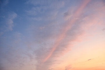 Fototapeta premium Beautiful sky clouds blue sky background