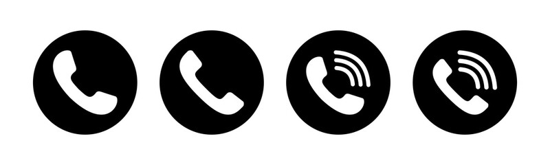 Call icons set. Phone icon vector. mobile phone. telephone icon