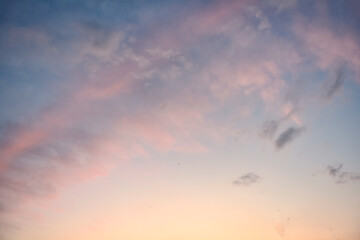 Obraz premium Beautiful sky clouds blue sky background