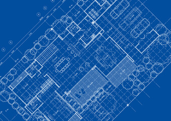 Write a blueprint architecture for building.