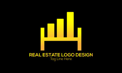 Fototapeta premium construction company logo.