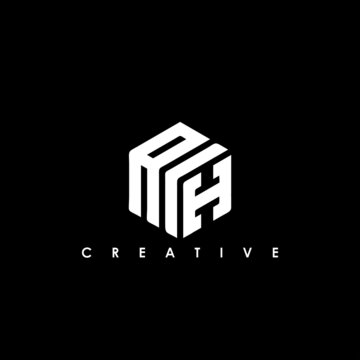 AIH Letter Initial Logo Design Template Vector Illustration