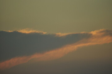 clouds at sunset
