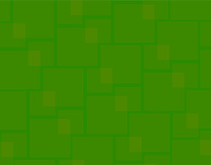 Abstract geometric squares and rectangles background with copy space, green pattern, repeating elements, wallpaper