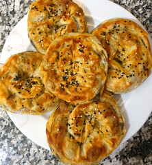 SPINACH PASTRY SO DELICIOUS PERFECTLY EATING SK24