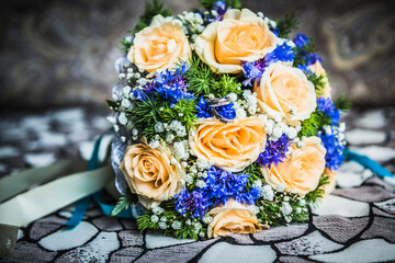 wedding bouquet. flowers for wedding
