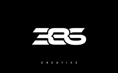 386 Letter Initial Logo Design Template Vector Illustration