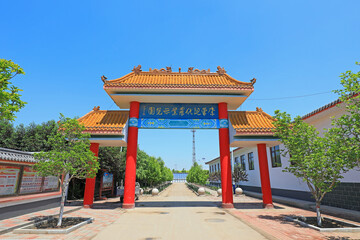 Scenery of Chinese traditional antique buildings