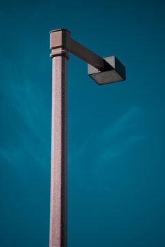 Contemporary street lamp post