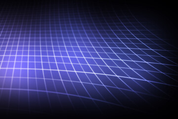 2d illustration Abstract futuristic electronic circuit technology background
