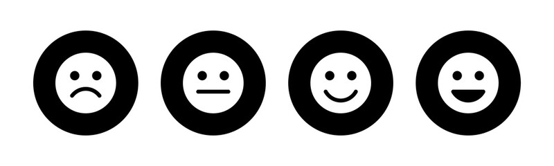 Smile icons set. Smile vector icon. Emoticon Icon vector. Emoji