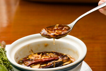 Sweet Tamarind Sauce, Thai signature dipping.