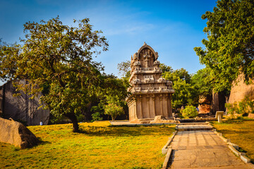 Largest rock reliefs in Asia - Ganesh Ratha is UNESCO World Heritage Site located at Mamallapuram...