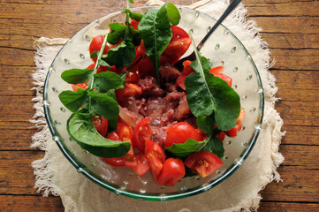 Insalata di carne in scatola ft0207_9184 Canned meat salad