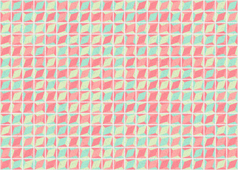 Abstract Geometric Pattern generative computational art illustration