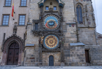 Fototapeta na wymiar Astronomical clock in Prague -Orloj