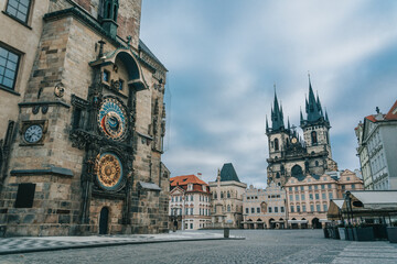 Obraz premium Astronomical clock in Prague -Orloj