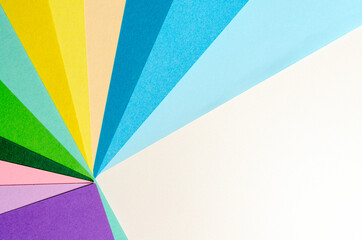 Fototapeta premium Abstract pastel colored paper texture minimalism