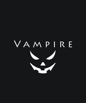 Vampire Halloween scary graphic design vector for t-shirt. tees, Halloween party, festival, brand, company, business, work, fun, gifts, website in a high resolution editable printable file.