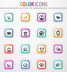 Management icon set