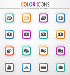 E-commerce icon set