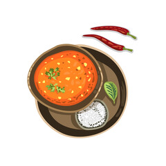 Tom yum soup, asian food