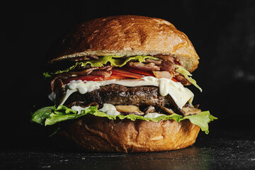 Delicious dish for a restaurant