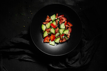 Delicious dish for a restaurant