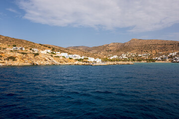 Obraz premium Sikinos - Greek island in the Cyclades. The island is situated between Ios and Folegandros.