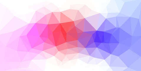 Abstract low poly color gradient vector background template