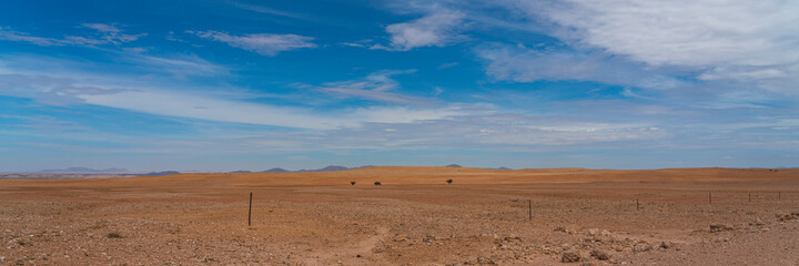 Fototapeta na wymiar Panorama Landscape of Namib-Naukluft National Park is a national park of Namibia