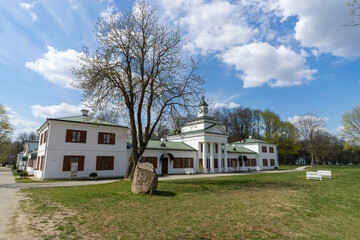 Manor in Zalesie belonged to Oginsky since the 18th century.