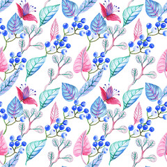 Seamless spring pattern