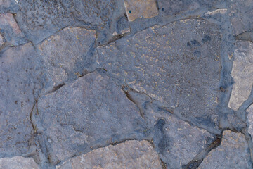Beautiful overlay texture of old stone wall