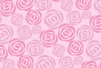 seamless pattern with roses for banners, cards, flyers, social media wallpapers, etc.