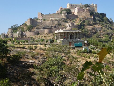Beautiful view of Kumbhalgarh fort