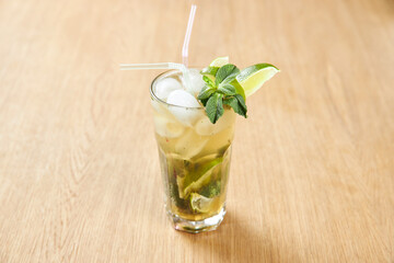 mojito cocktail on table