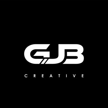 GJB Letter Initial Logo Design Template Vector Illustration