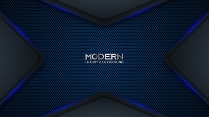 Modern Realistic Technology Gaming Background Twitch Layout with Space for Text